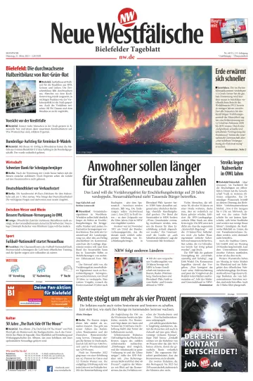 Neue Westfälische - Bielefelder Tageblatt - Bielefeld Ost - 21 Mar 2023