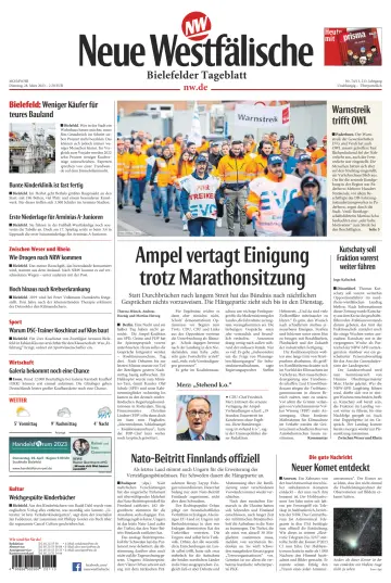 Neue Westfälische - Bielefelder Tageblatt - Bielefeld Ost - 28 Mar 2023