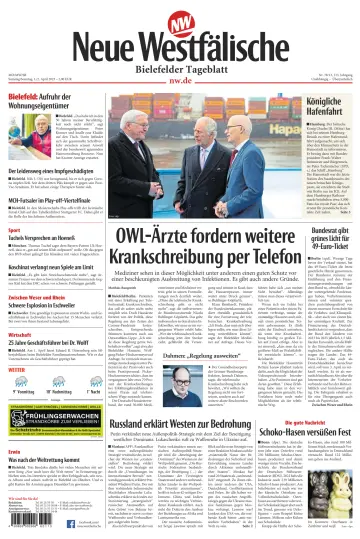Neue Westfälische - Bielefelder Tageblatt - Bielefeld Ost - 01 4월 2023