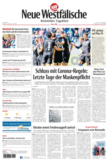 Neue Westfälische - Bielefelder Tageblatt - Bielefeld Ost - 3 Apr 2023
