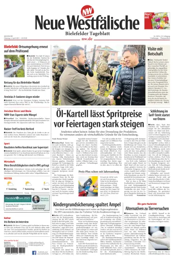 Neue Westfälische - Bielefelder Tageblatt - Bielefeld Ost - 4 Apr 2023