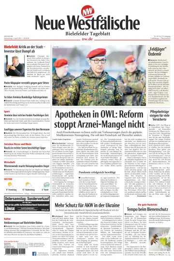 Neue Westfälische - Bielefelder Tageblatt - Bielefeld Ost - 06 4월 2023