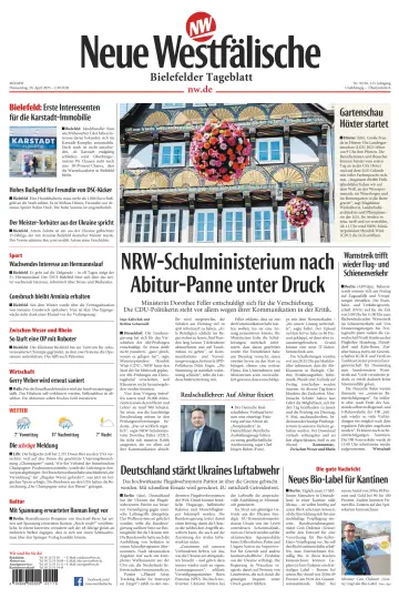 Neue Westfälische - Bielefelder Tageblatt - Bielefeld Ost - 20 4월 2023