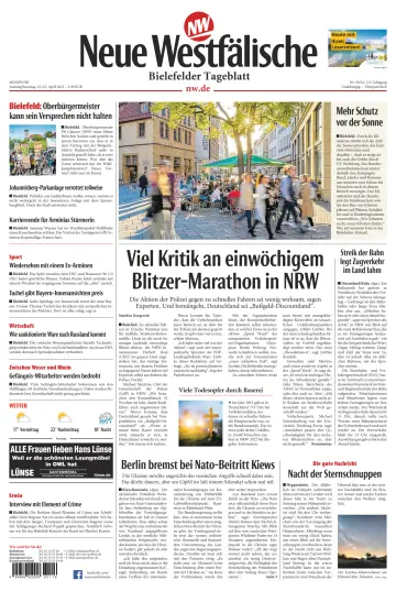 Neue Westfälische - Bielefelder Tageblatt - Bielefeld Ost - 22 4월 2023