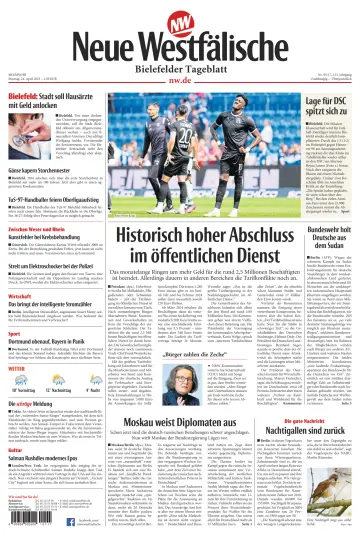 Neue Westfälische - Bielefelder Tageblatt - Bielefeld Ost - 24 4월 2023