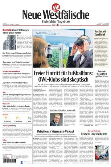 Neue Westfälische - Bielefelder Tageblatt - Bielefeld Ost - 27 4월 2023