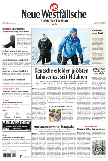 Neue Westfälische - Bielefelder Tageblatt - Bielefeld Ost - 28 4월 2023
