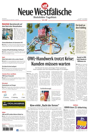 Neue Westfälische - Bielefelder Tageblatt - Bielefeld Ost - 29 Apr 2023