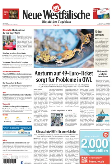 Neue Westfälische - Bielefelder Tageblatt - Bielefeld Ost - 3 May 2023
