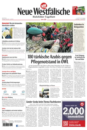 Neue Westfälische - Bielefelder Tageblatt - Bielefeld Ost - 09 5월 2023