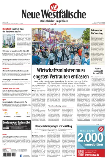 Neue Westfälische - Bielefelder Tageblatt - Bielefeld Ost - 18 5월 2023