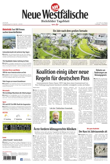 Neue Westfälische - Bielefelder Tageblatt - Bielefeld Ost - 20 May 2023