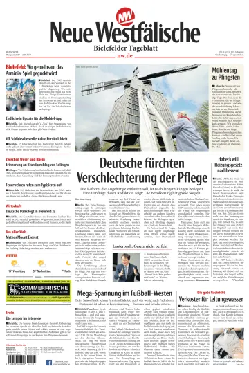 Neue Westfälische - Bielefelder Tageblatt - Bielefeld Ost - 27 May 2023