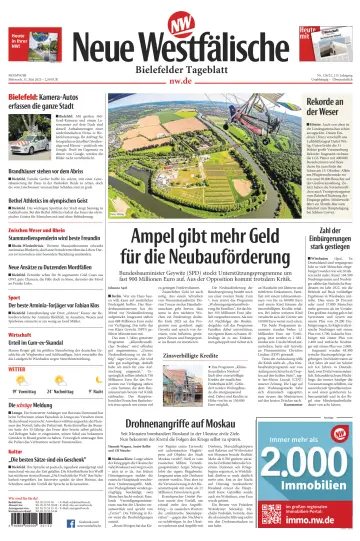 Neue Westfälische - Bielefelder Tageblatt - Bielefeld Ost - 31 5월 2023