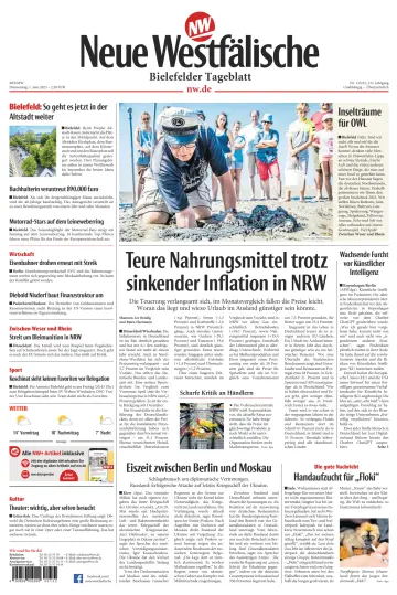 Neue Westfälische - Bielefelder Tageblatt - Bielefeld Ost - 01 6월 2023