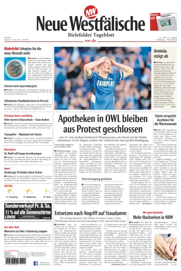 Neue Westfälische - Bielefelder Tageblatt - Bielefeld Ost - 7 Jun 2023