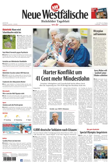 Neue Westfälische - Bielefelder Tageblatt - Bielefeld Ost - 27 6월 2023