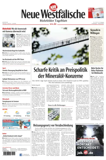 Neue Westfälische - Bielefelder Tageblatt - Bielefeld Ost - 4 Jul 2023