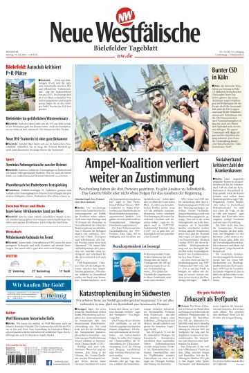Neue Westfälische - Bielefelder Tageblatt - Bielefeld Ost - 10 7월 2023
