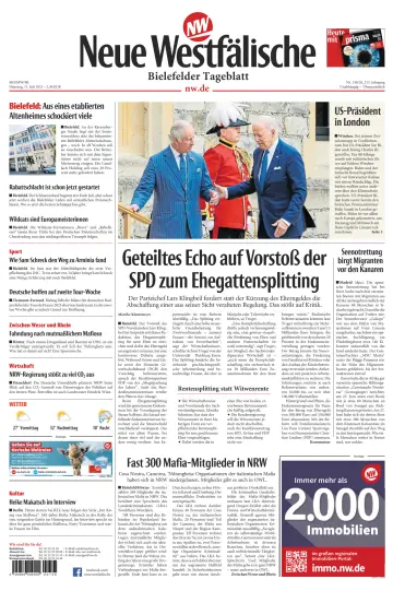 Neue Westfälische - Bielefelder Tageblatt - Bielefeld Ost - 11 Jul 2023