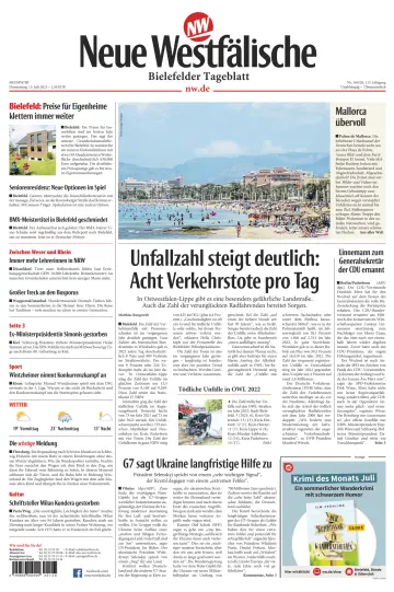 Neue Westfälische - Bielefelder Tageblatt - Bielefeld Ost - 13 Jul 2023