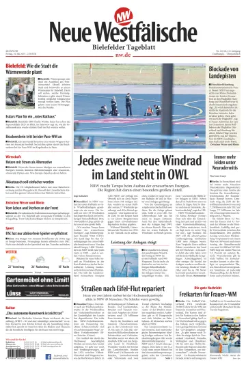 Neue Westfälische - Bielefelder Tageblatt - Bielefeld Ost - 14 7월 2023