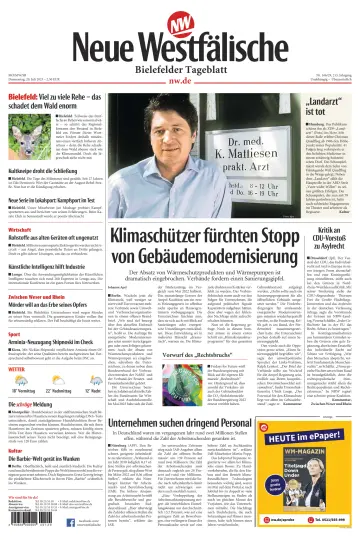 Neue Westfälische - Bielefelder Tageblatt - Bielefeld Ost - 20 Jul 2023