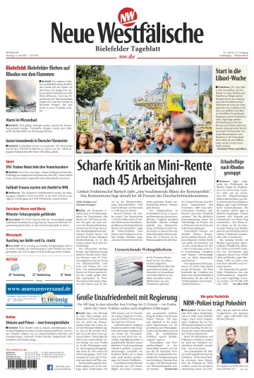 Neue Westfälische - Bielefelder Tageblatt - Bielefeld Ost - 24 7월 2023