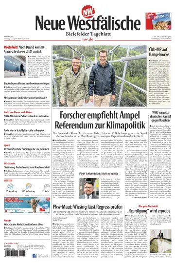 Neue Westfälische - Bielefelder Tageblatt - Bielefeld Ost - 1 Aug 2023