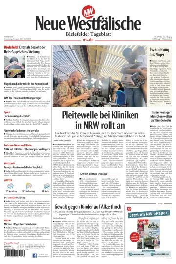 Neue Westfälische - Bielefelder Tageblatt - Bielefeld Ost - 3 Aug 2023