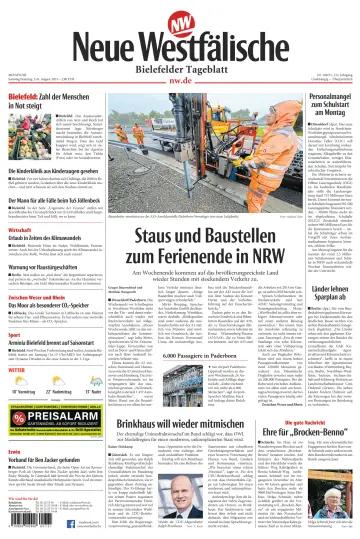 Neue Westfälische - Bielefelder Tageblatt - Bielefeld Ost - 05 8월 2023