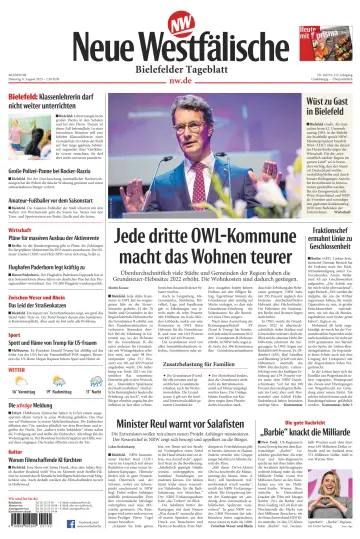 Neue Westfälische - Bielefelder Tageblatt - Bielefeld Ost - 8 Aug 2023