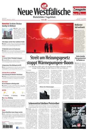 Neue Westfälische - Bielefelder Tageblatt - Bielefeld Ost - 9 Aug 2023