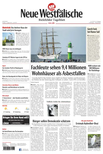 Neue Westfälische - Bielefelder Tageblatt - Bielefeld Ost - 11 Aug 2023