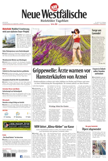 Neue Westfälische - Bielefelder Tageblatt - Bielefeld Ost - 12 Aug 2023
