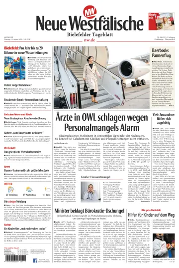 Neue Westfälische - Bielefelder Tageblatt - Bielefeld Ost - 15 Aug 2023
