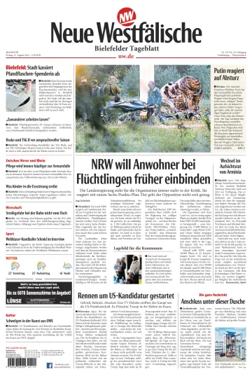 Neue Westfälische - Bielefelder Tageblatt - Bielefeld Ost - 25 Aug 2023