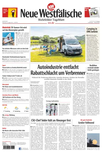 Neue Westfälische - Bielefelder Tageblatt - Bielefeld Ost - 30 Aug 2023
