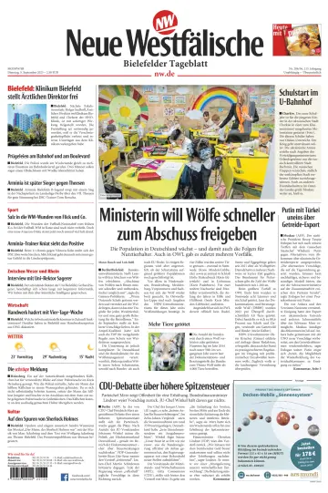 Neue Westfälische - Bielefelder Tageblatt - Bielefeld Ost - 5 Sep 2023