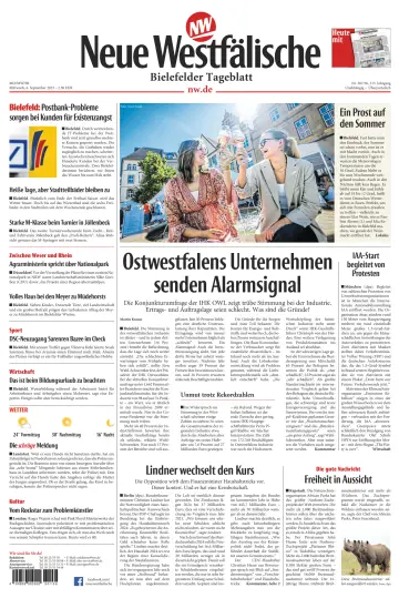 Neue Westfälische - Bielefelder Tageblatt - Bielefeld Ost - 06 9월 2023