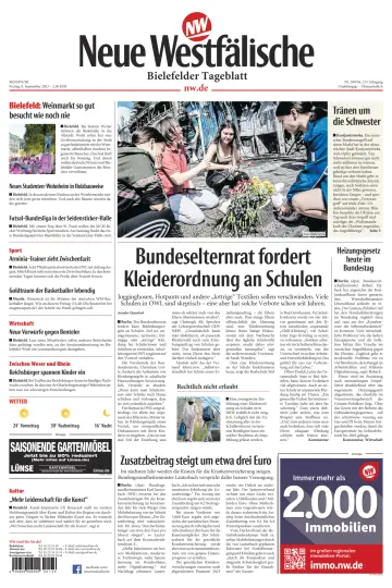Neue Westfälische - Bielefelder Tageblatt - Bielefeld Ost - 08 9월 2023