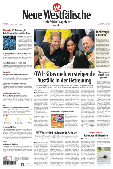 Neue Westfälische - Bielefelder Tageblatt - Bielefeld Ost - 14 9월 2023