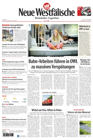 Neue Westfälische - Bielefelder Tageblatt - Bielefeld Ost - 19 Sep 2023