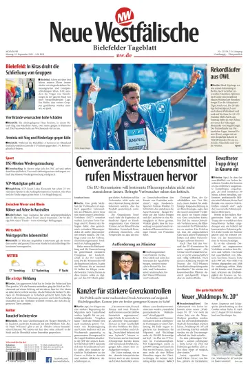 Neue Westfälische - Bielefelder Tageblatt - Bielefeld Ost - 25 9월 2023