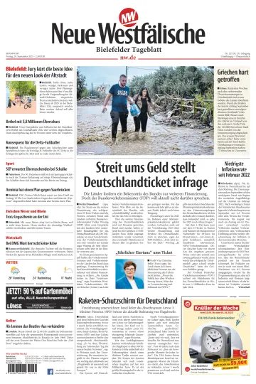 Neue Westfälische - Bielefelder Tageblatt - Bielefeld Ost - 29 Sep 2023