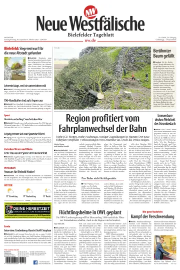 Neue Westfälische - Bielefelder Tageblatt - Bielefeld Ost - 30 Sep 2023