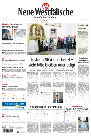 Neue Westfälische - Bielefelder Tageblatt - Bielefeld Ost - 2 Oct 2023