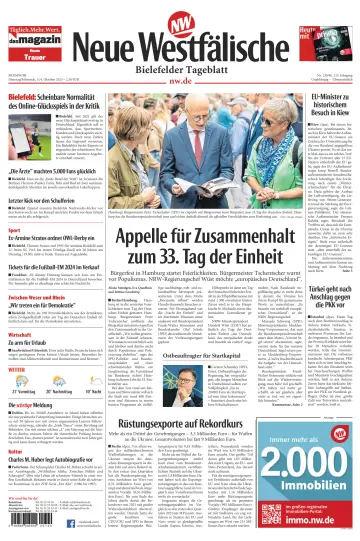 Neue Westfälische - Bielefelder Tageblatt - Bielefeld Ost - 03 10월 2023