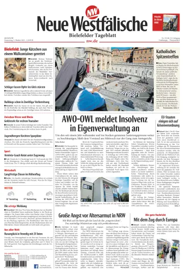 Neue Westfälische - Bielefelder Tageblatt - Bielefeld Ost - 5 Oct 2023