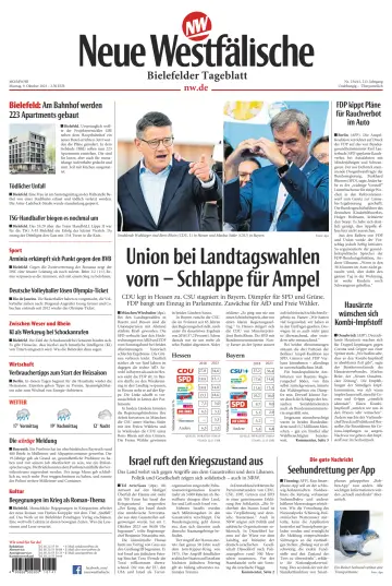 Neue Westfälische - Bielefelder Tageblatt - Bielefeld Ost - 9 Oct 2023